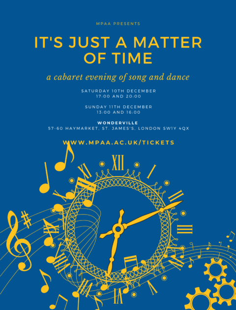 _It's Just A Matter Poster